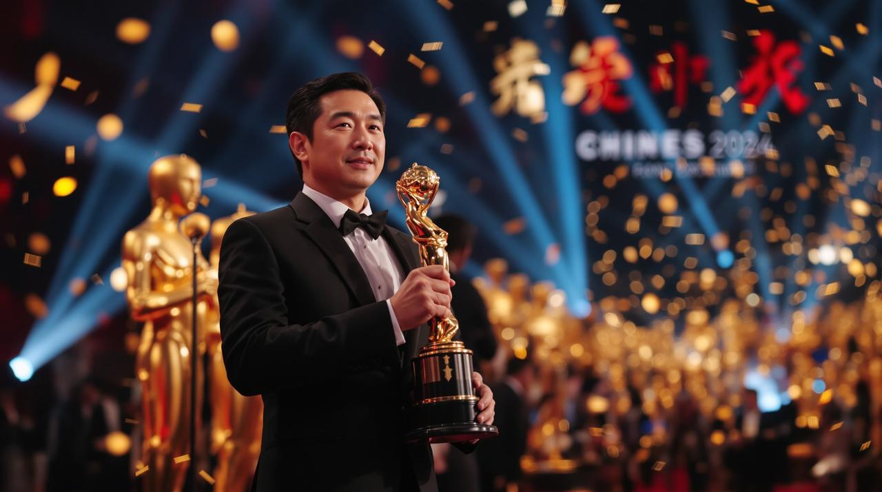 签约演员林晓雨荣获第32届金鹰奖最佳女主角,电影韩国再创辉煌